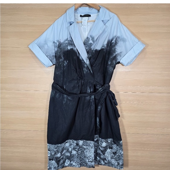 Marina Rinaldi Wrap Dress Size 16 - Picture 7 of 8